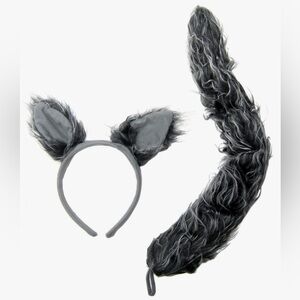 Jacobson Hat Wolf Ears and Tail Halloween Costume Set Accessories